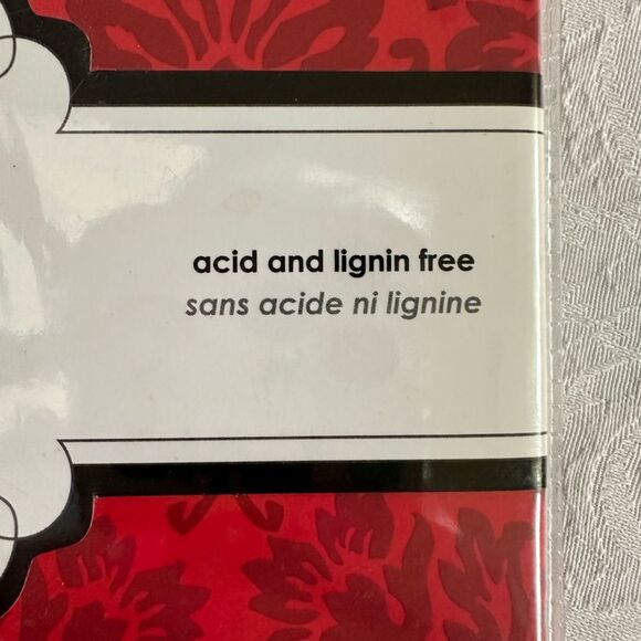 Scrapbook Expandable Album 12x12 Colorbok Red Bundle with Stickers - Picture 4 of 15